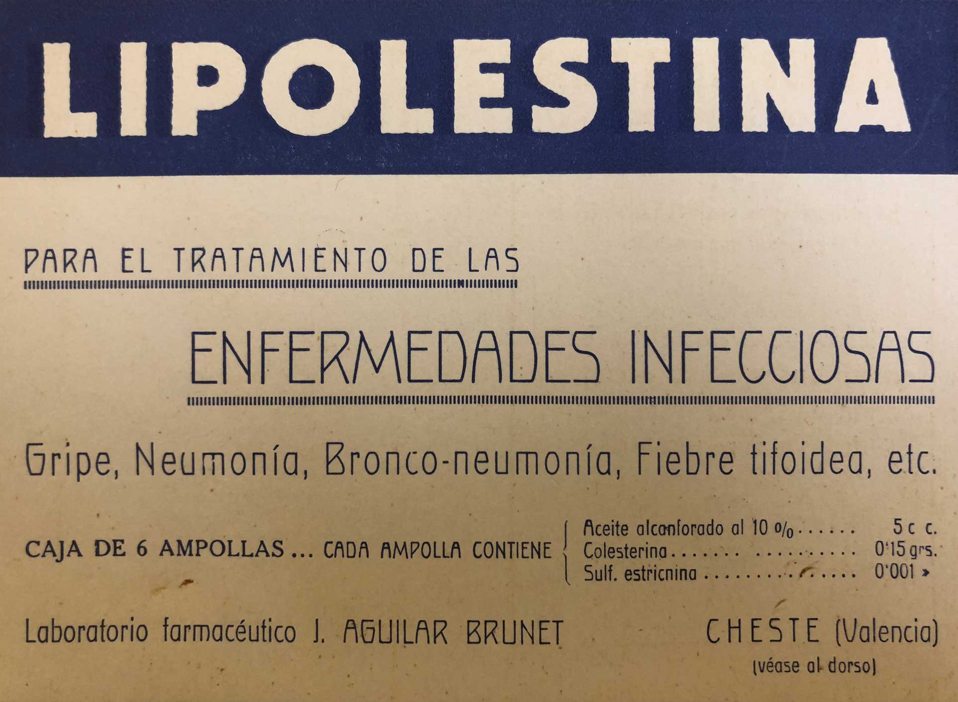 Historia Farmacia Aguilar Lipolestina